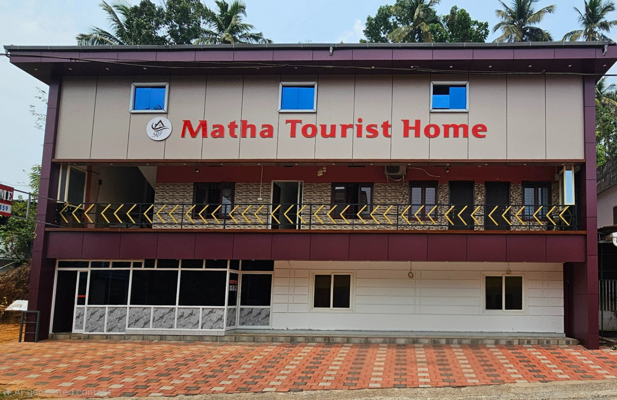 Matha Tourist Home building front view Cherupuzha Kannur Kerala